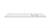 Logickeyboard Dyslexie Keyboard ALBA Mac UK | The Dyslexia Shop