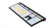Logickeyboard Dyslexie keyboard NERO PC UK | The Dyslexia Shop