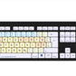 Logickeyboard Dyslexie keyboard NERO PC UK | The Dyslexia Shop