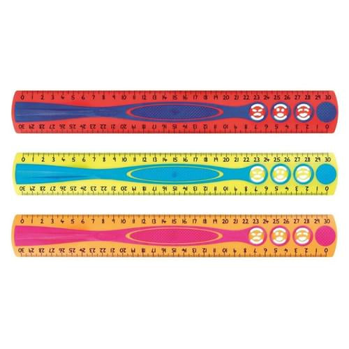 Fun Express Ruler Maped Kidy'Grip Ruler 30cm - Maped | The Dyslexia Shop