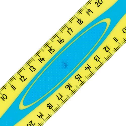 Dislesic Ruller Maped Kidy'Grip Ruler 30cm - Maped | The Dyslexia Shop