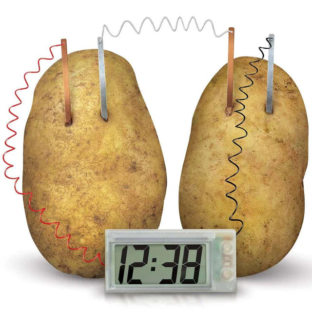 4M Green Science Potato Clock Kit - Electricity STEM Toy 5+