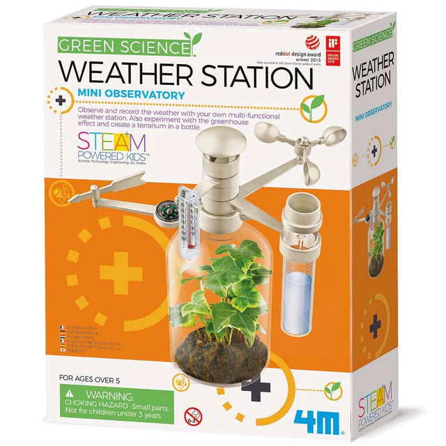 4M Green Science Weather Station Kit - STEM Toy Age 5+