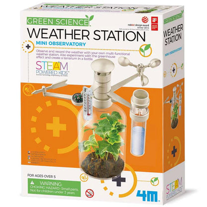 4M Green Science Weather Station Kit - STEM Toy Age 5+