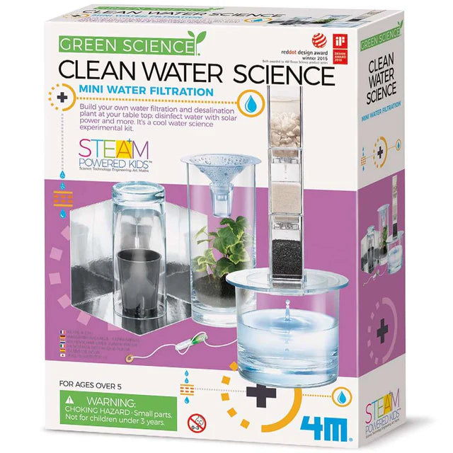 4M Green Science Clean Water Science Kit - STEM Toy Age 5+