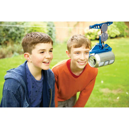 4M KidzRobotix Tin Can Cable Car - Mechanical STEM Toy 8+