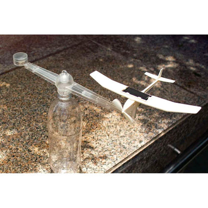 4M Green Science Plane Mobile - Solar Powered STEM Model 5+