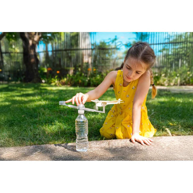 4M Green Science Plane Mobile - Solar Powered STEM Model 5+