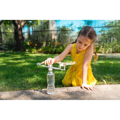 4M Green Science Plane Mobile - Solar Powered STEM Model 5+