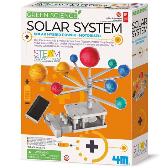 4M Green Science Solar System Planetarium Kit - Astronomy Toy 5+