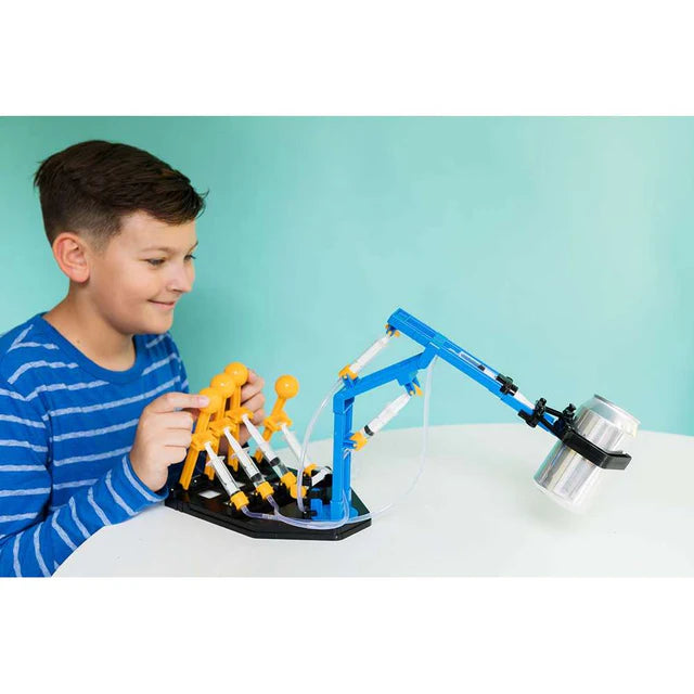 4M KidzLabs Mega Hydraulic Arm - Water-Powered Robotics Kit 8+