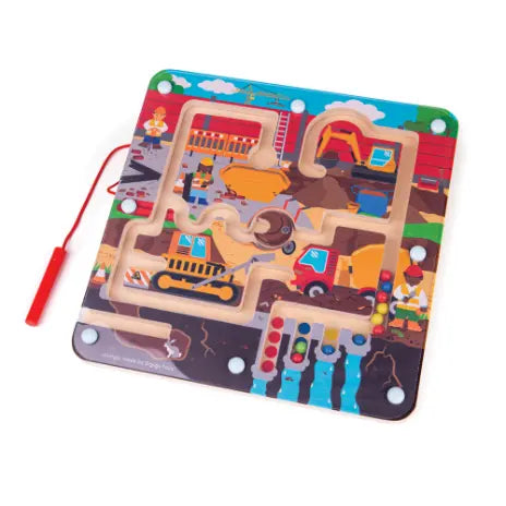 Magnetic Construction Maze Puzzle | The Dyslexia Shop