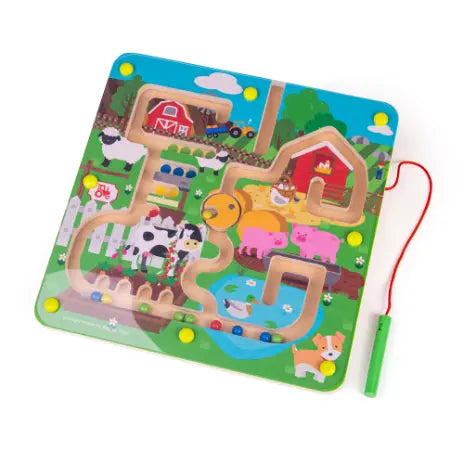 Magnetic Farmyard Maze Puzzle | The Dyslexia Shop