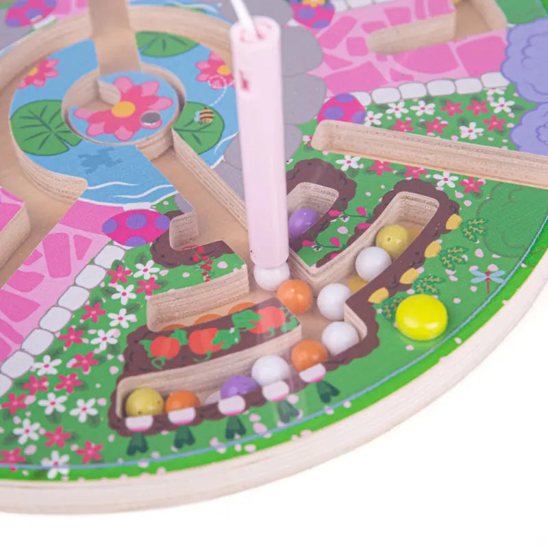 Magnetic Flower Garden Maze Puzzle | The Dyslexia Shop