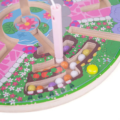 Magnetic Flower Garden Maze Puzzle | The Dyslexia Shop