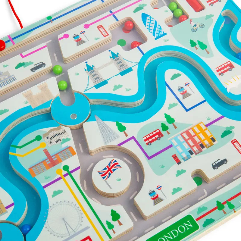 Magnetic London Maze Puzzle | The Dyslexia Shop