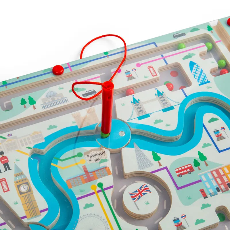 Magnetic London Maze Puzzle | The Dyslexia Shop