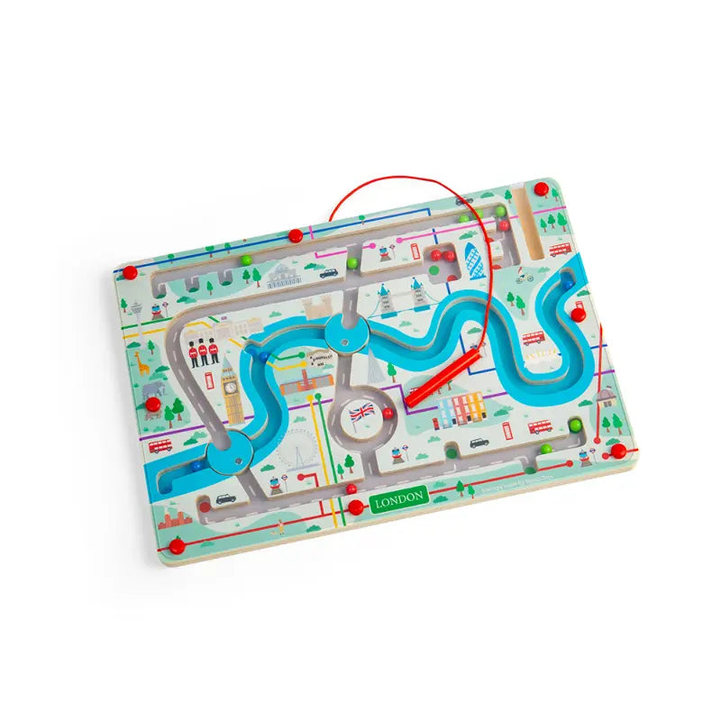 Magnetic London Maze Puzzle | The Dyslexia Shop