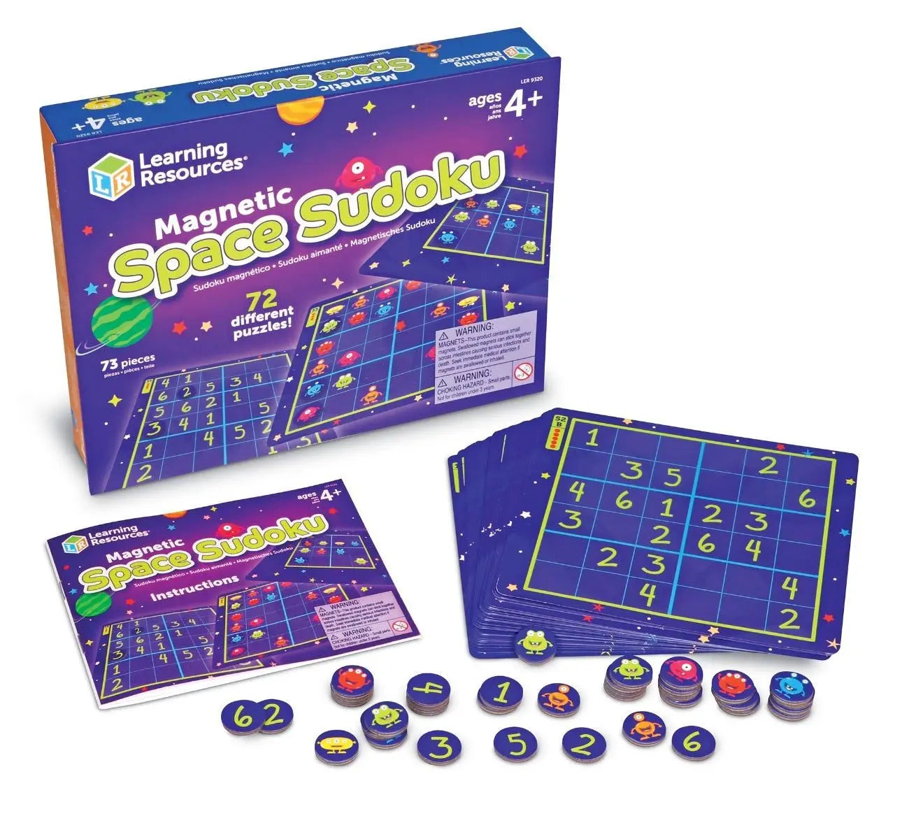 Magnetic Space Sudoku | The Dyslexia Shop
