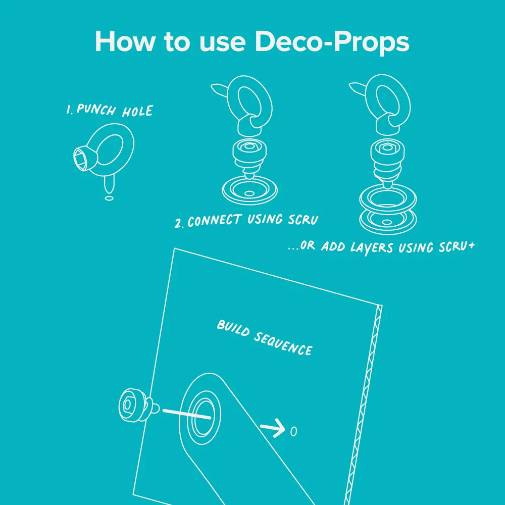 Makedo - Deco-Props - Sparkies