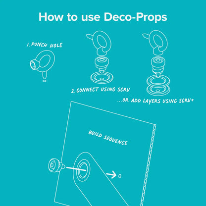 Makedo - Deco-Props - Twisties