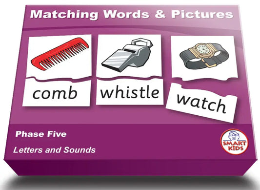 Matching Words & Pictures Phase Five | The Dyslexia Shop