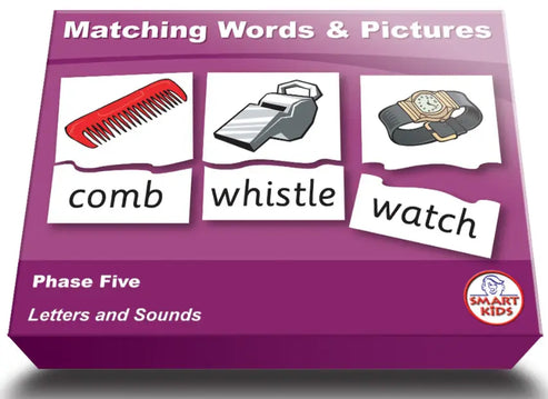 Matching Words & Pictures Phase Three | The Dyslexia Shop