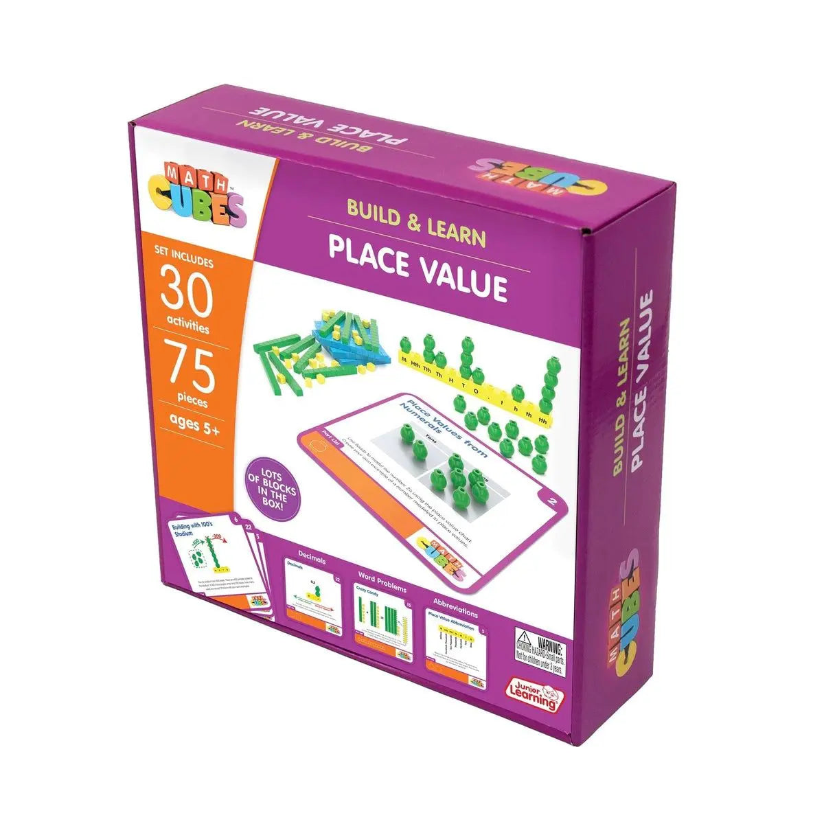 Mathcubes - Place Values | The Dyslexia Shop