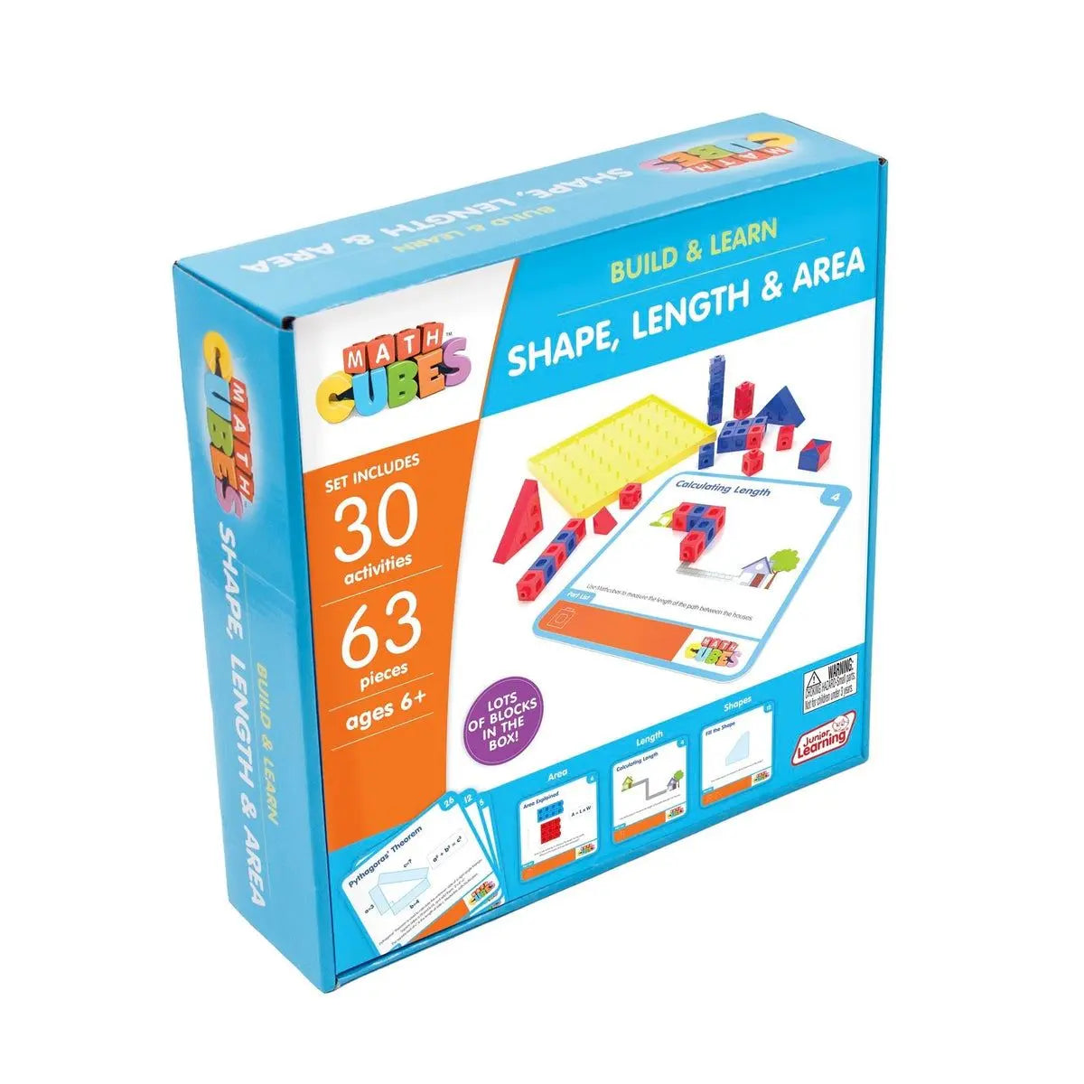 Mathcubes - Shape, Length and Area | The Dyslexia Shop
