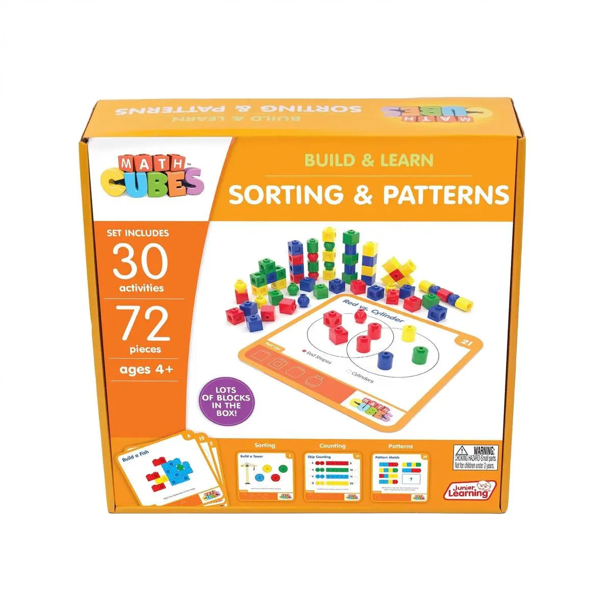 Mathcubes - Sorting and Patterns | The Dyslexia Shop