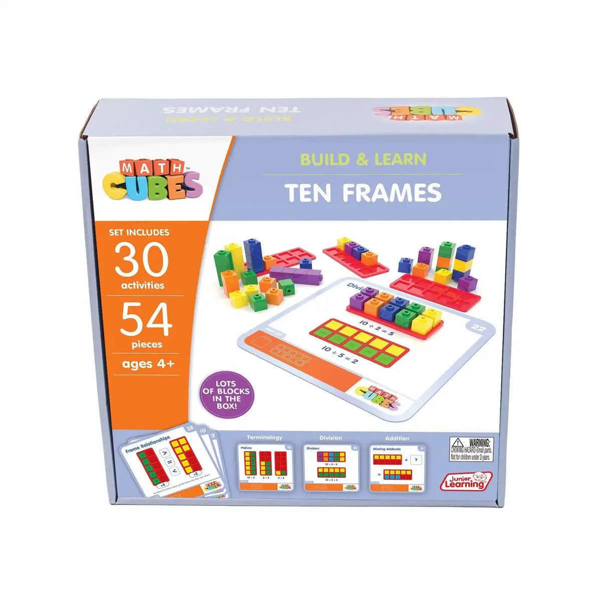 Mathcubes - Ten Frames | The Dyslexia Shop