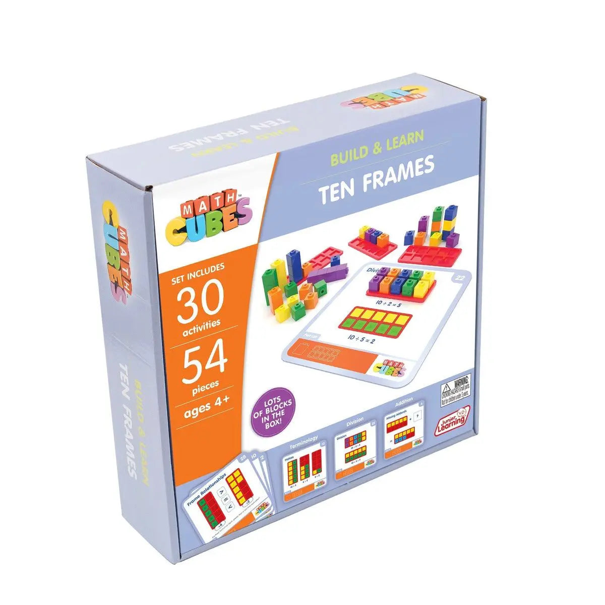 Mathcubes - Ten Frames | The Dyslexia Shop