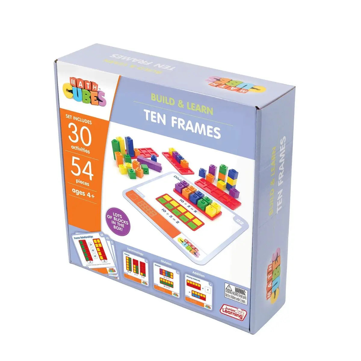 Mathcubes - Ten Frames | The Dyslexia Shop