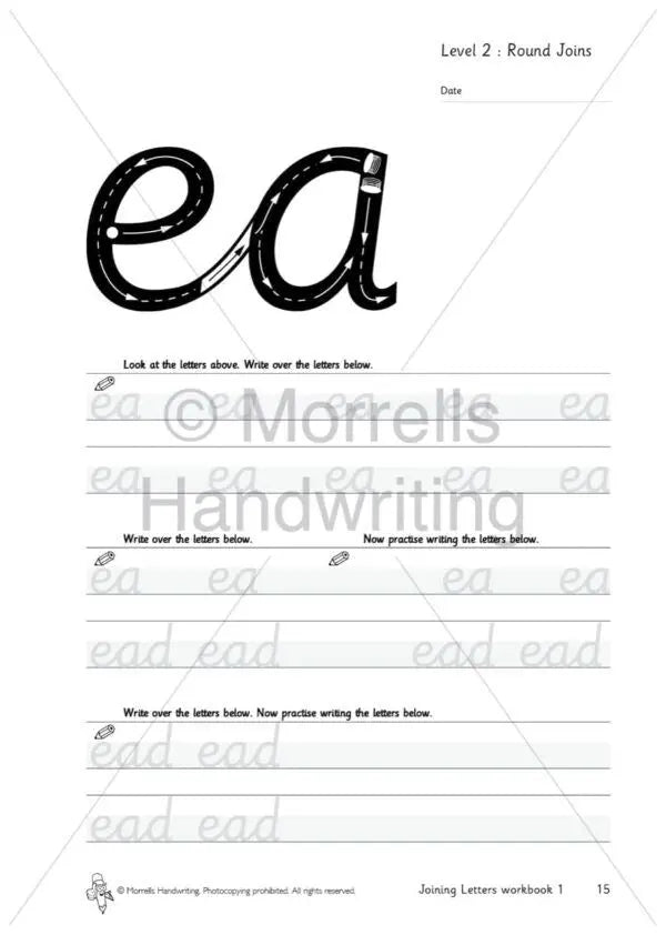 Morrells Joining Letters 1 Joins | The Dyslexia Shop