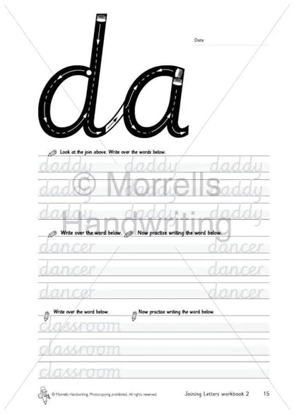 Morrells Joining Letters 2 Words | The Dyslexia Shop