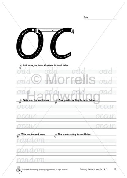 Morrells Joining Letters 2 Words | The Dyslexia Shop
