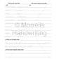 Morrells Joining Letters 3 Sentences | The Dyslexia Shop