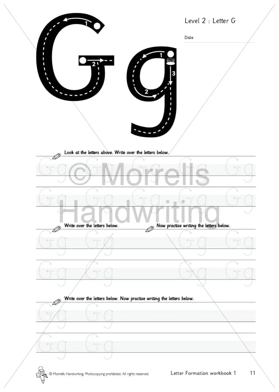 Morrells Letter Formation 1 Alphabet | The Dyslexia Shop