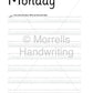 Morrells Letter Formation 2 Words | The Dyslexia Shop