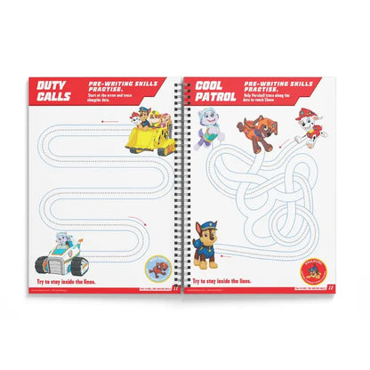 My First PAW PATROL Pre-Writing Skills Bundle | First Writing Steps Ages 2+ | The Dyslexia Shop