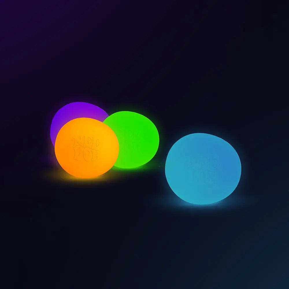 NeeDoh Glow In The Dark (Assorted Colours) | The Dyslexia Shop