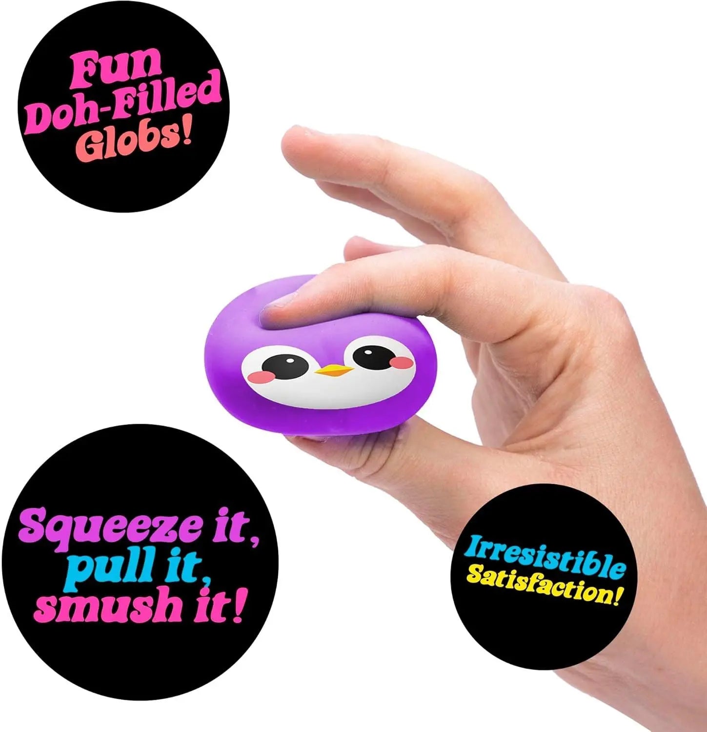 Needoh Squishmas Squishkins (4 Pack) | The Dyslexia Shop