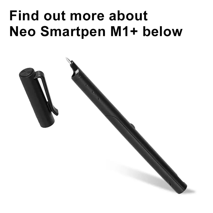 NeoLab Smart Pen M1+ Black Digitise Your Handwritten Notes Instantly | The Dyslexia Shop