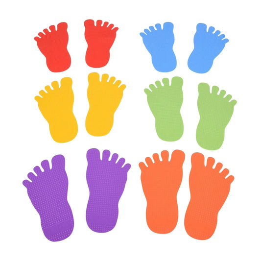 New Foot Marks -6 Pairs | The Dyslexia Shop