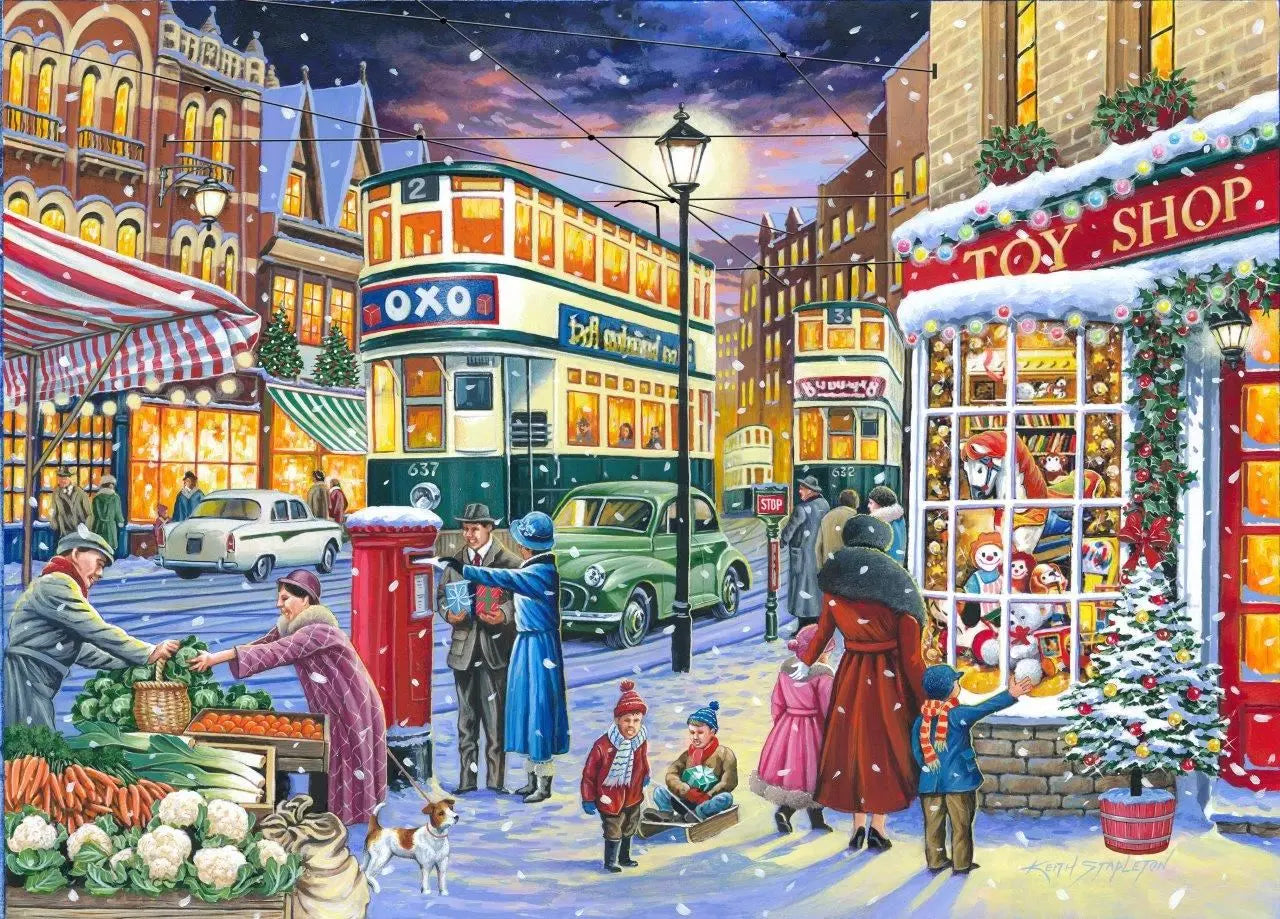 No.19 - Catching The Tram 1000 Piece Puzzle | The Dyslexia Shop
