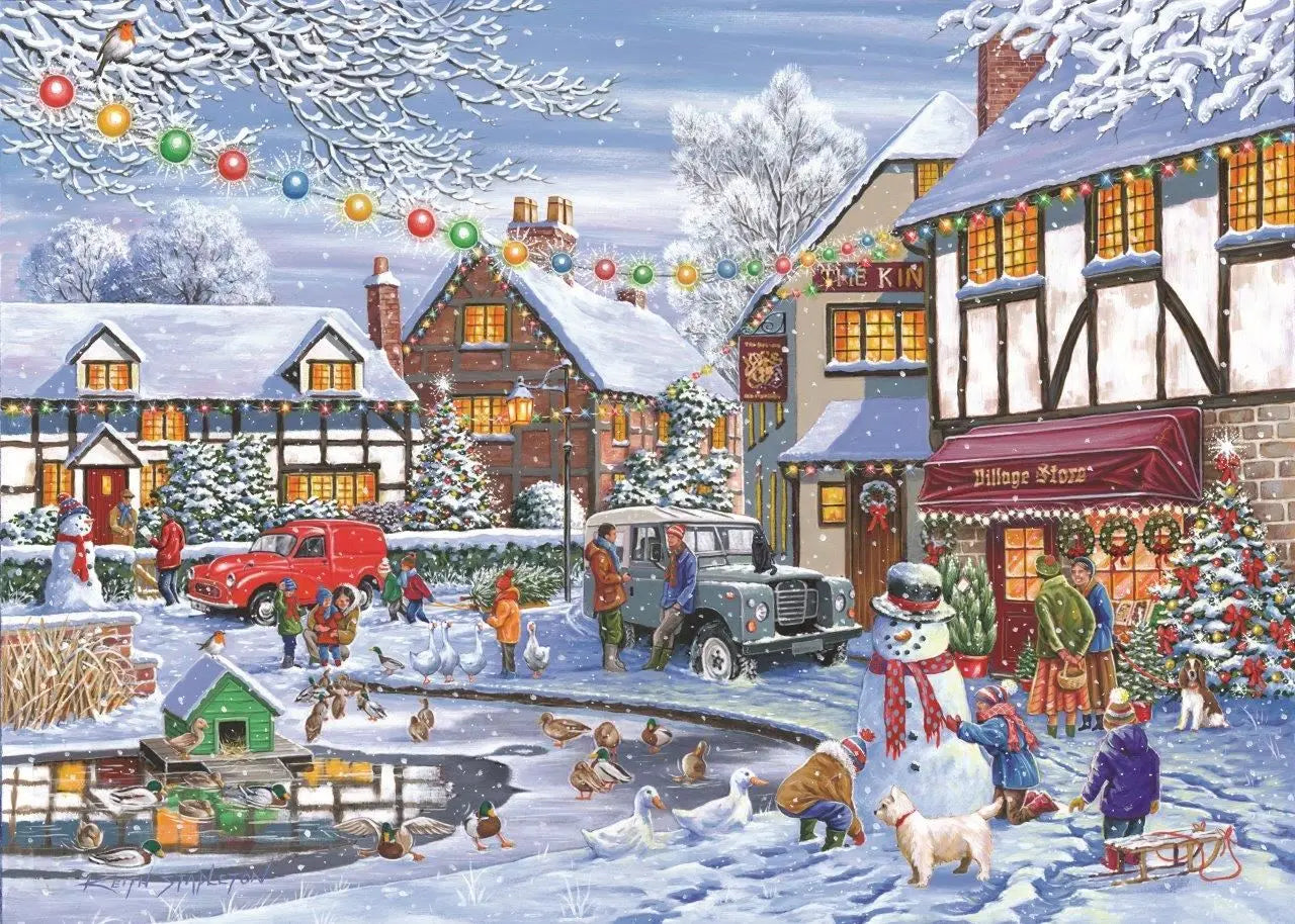 No.20 - On Thin Ice 1000 Piece Puzzle | The Dyslexia Shop