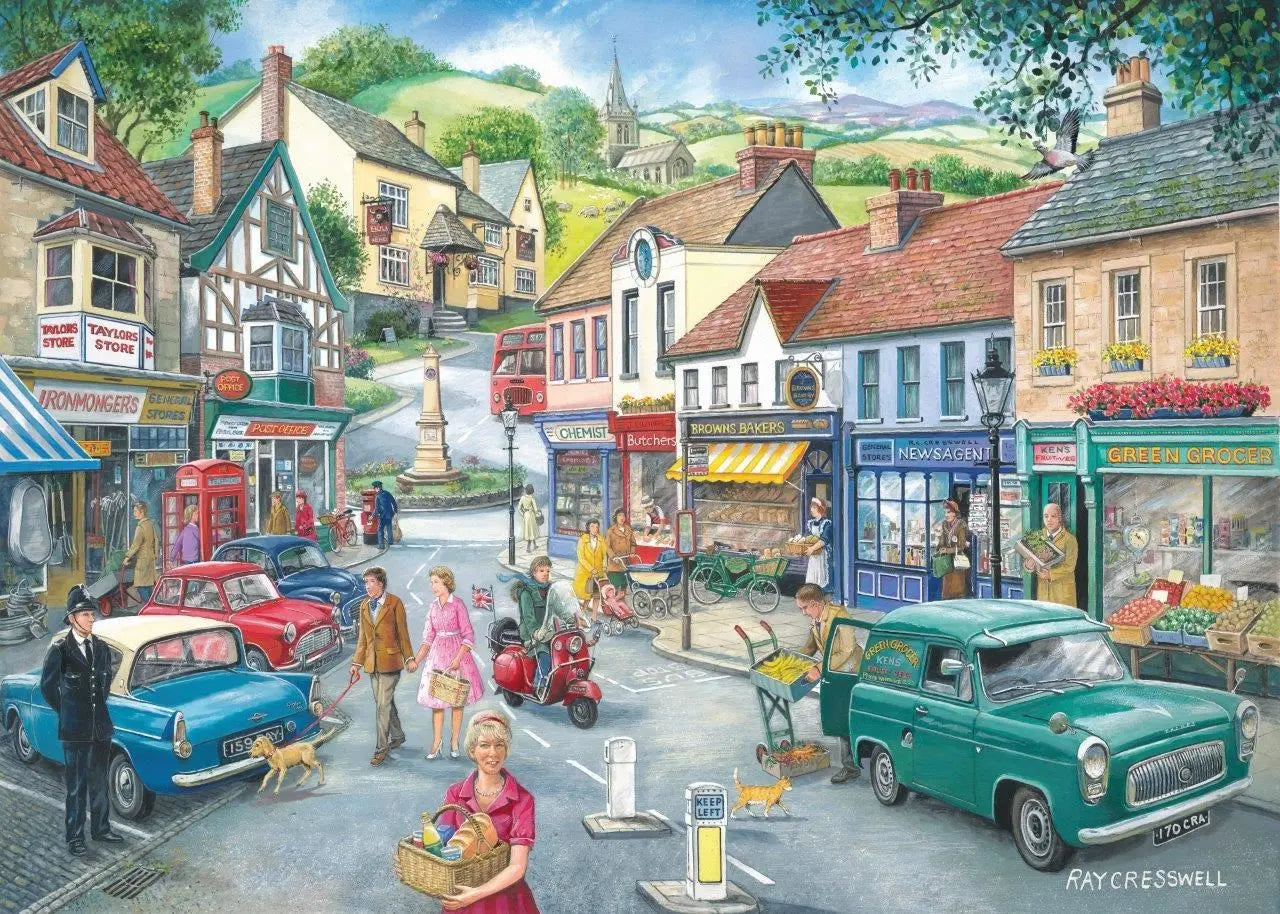 No.23 - At The Shops 1000 Piece Puzzle | The Dyslexia Shop