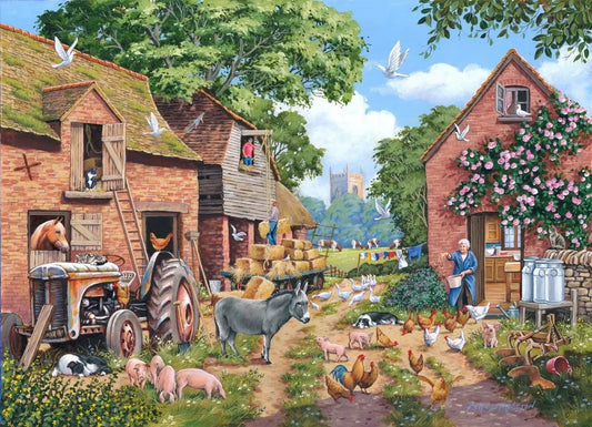 No.24 - Farm Focus 1000 Piece Puzzle | The Dyslexia Shop