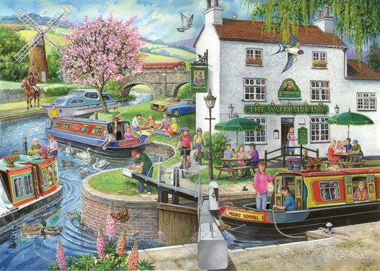 No.6 - By The Canal 1000 Piece Puzzle | The Dyslexia Shop