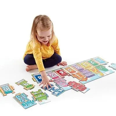 Number Street Jigsaw Puzzle | The Dyslexia Shop